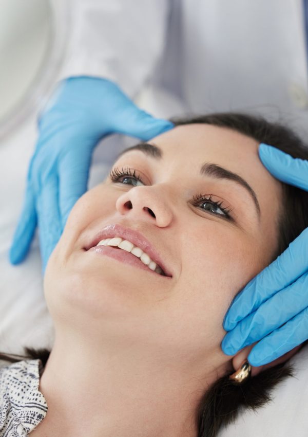 Hands,,Doctor,And,Patient,For,Plastic,Surgery,At,Clinic,With